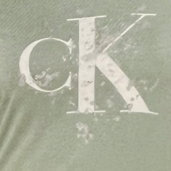 Bundle (2) Calvin Klein T-Shirt + Briggs Linen Blend Shorts Women's Size L Beach - Picture 3 of 13